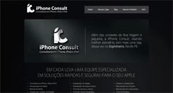 Desktop Screenshot of iphoneconsult.com.br