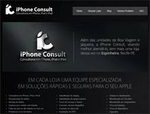 Tablet Screenshot of iphoneconsult.com.br